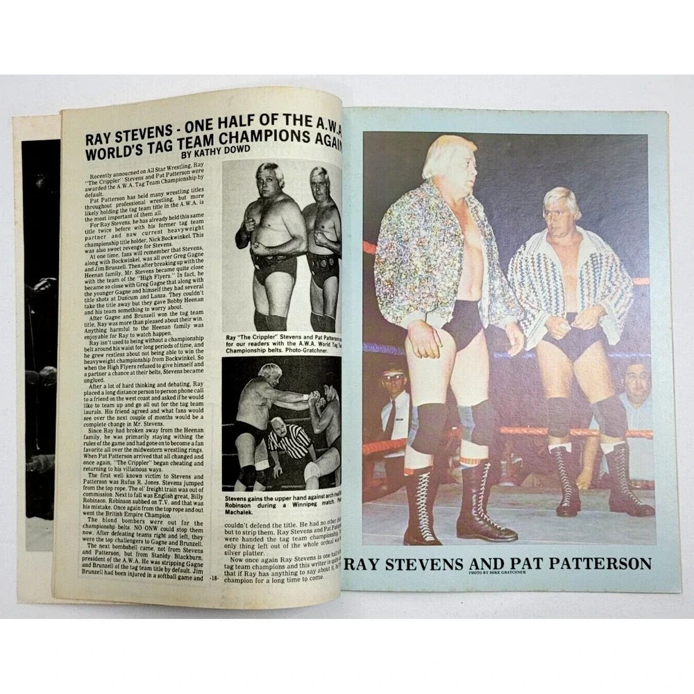 WRESTLING NEWS JAN-DEC 1979‎ - A.W.A. ED/ DUSTY RHODES / VERNE GAGNE / LANZA